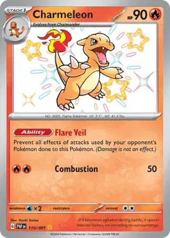 Charmeleon Paldean Fates