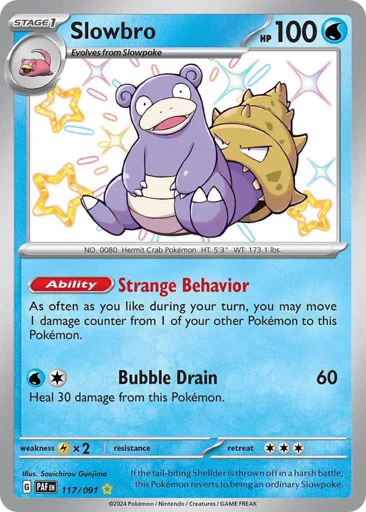 Slowbro Paldean Fates 117