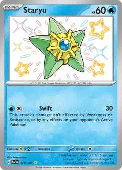 Staryu Paldean Fates