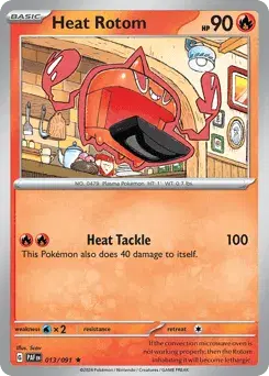 Heat Rotom Paldean Fates