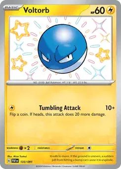 Voltorb Paldean Fates