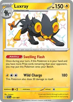Luxray Paldean Fates