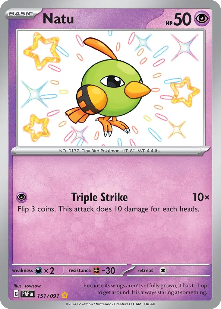 Natu Paldean Fates 151