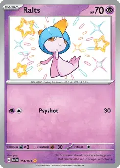 Ralts Paldean Fates