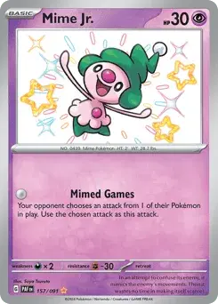 Mime Jr. Paldean Fates