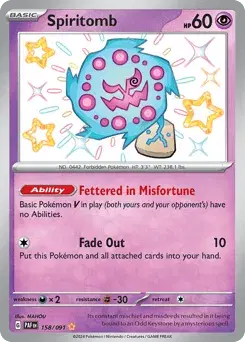 Spiritomb Paldean Fates