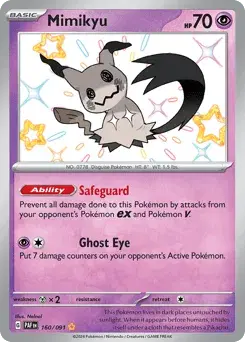 Mimikyu Paldean Fates