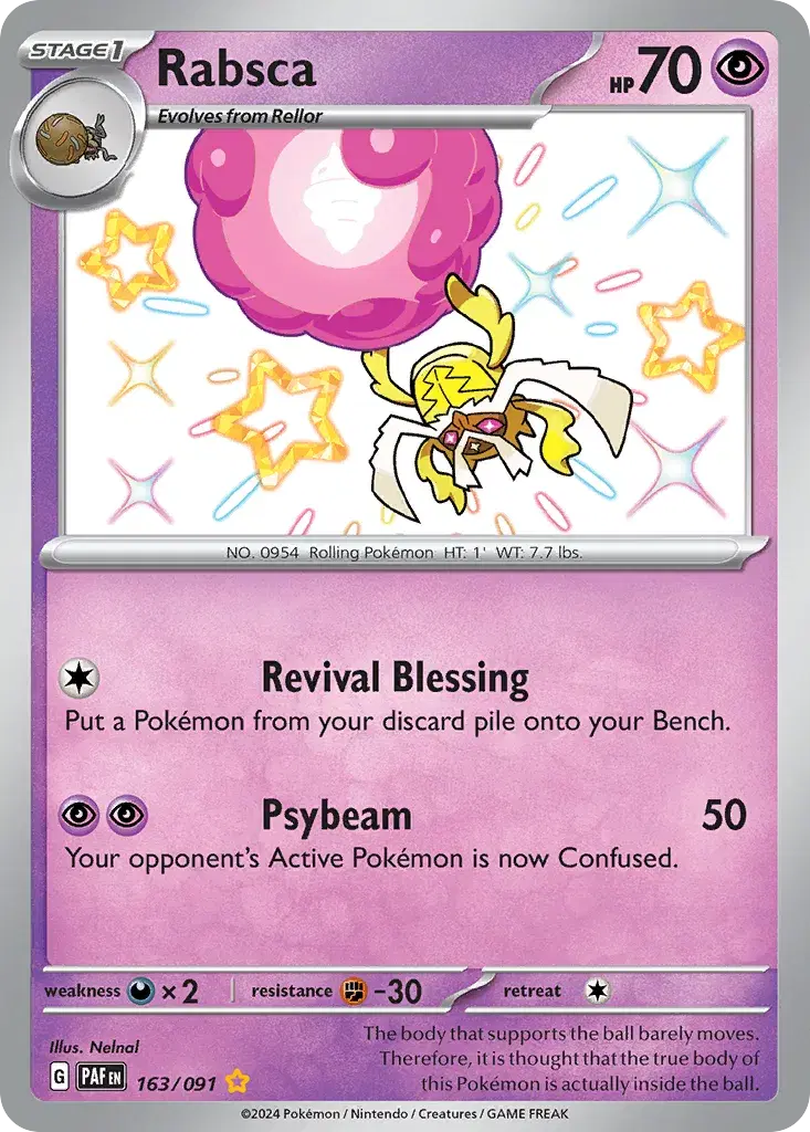 Rabsca Paldean Fates 163