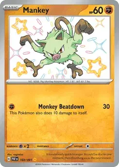 Mankey Paldean Fates