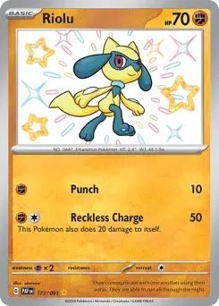 Riolu Paldean Fates