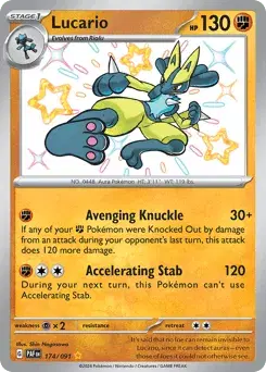 Lucario Paldean Fates