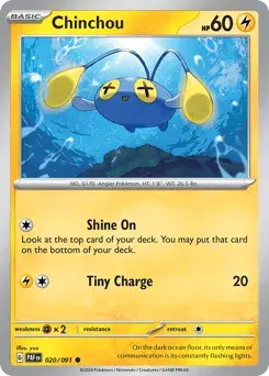 Chinchou Paldean Fates