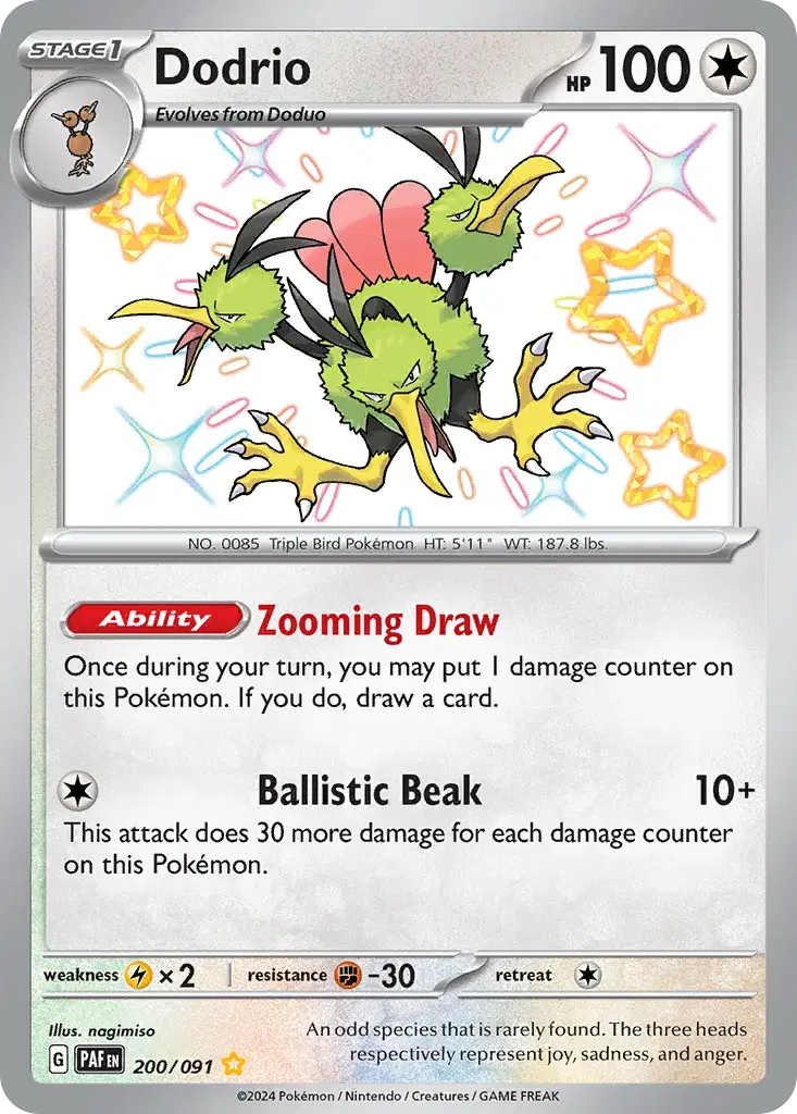 Dodrio Paldean Fates 200