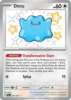 Ditto Paldean Fates