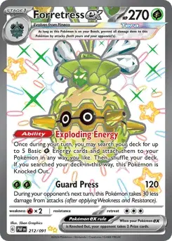Forretress ex Paldean Fates