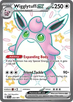 Wigglytuff ex Paldean Fates
