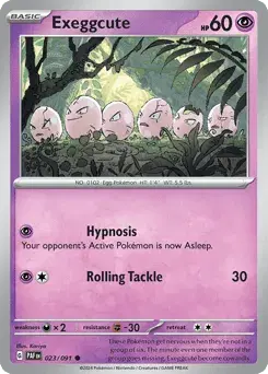 Exeggcute Paldean Fates