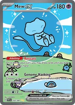 Mew ex Paldean Fates