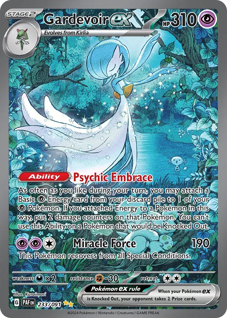 Gardevoir ex Paldean Fates 233