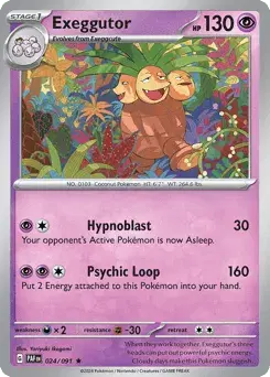 Exeggutor Paldean Fates