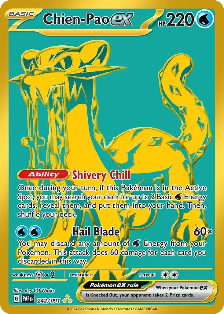 Chien-Pao ex Paldean Fates 242