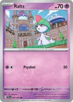 Ralts Paldean Fates