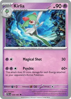 Kirlia Paldean Fates