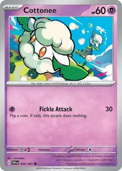 Cottonee Paldean Fates