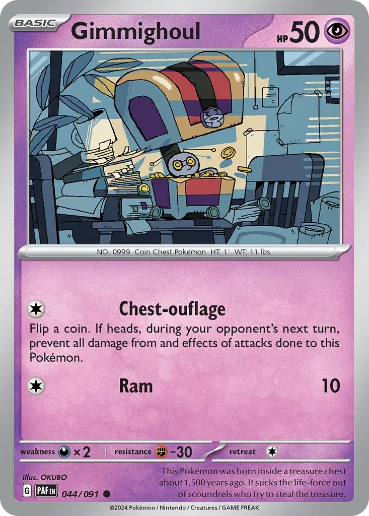 Gimmighoul Paldean Fates 44