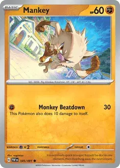 Mankey Paldean Fates
