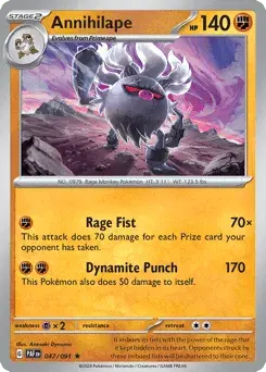 Annihilape Paldean Fates