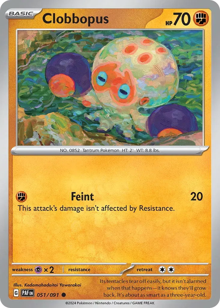 Clobbopus Paldean Fates 51