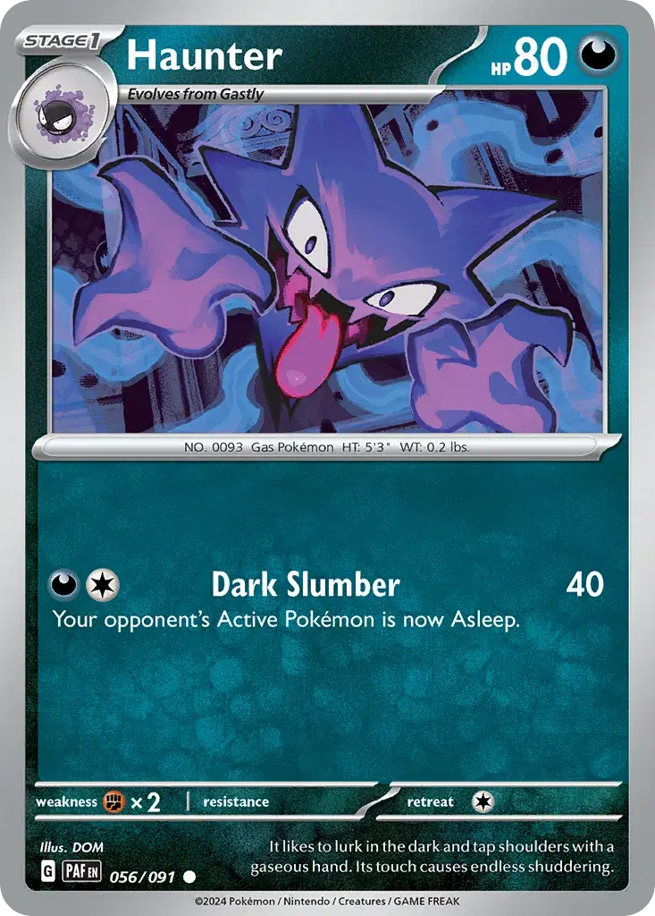 Haunter Paldean Fates 56
