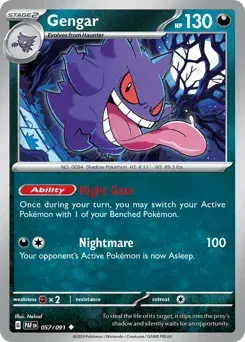 Gengar Paldean Fates