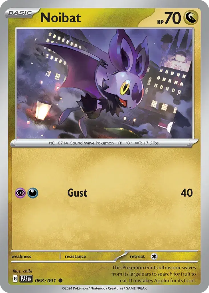 Noibat Paldean Fates 68