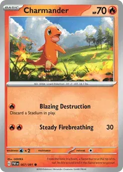 Charmander Paldean Fates
