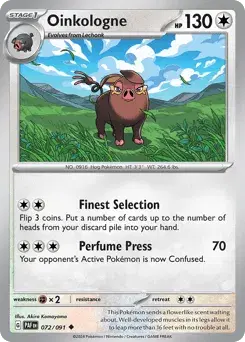 Oinkologne Paldean Fates