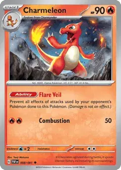 Charmeleon Paldean Fates