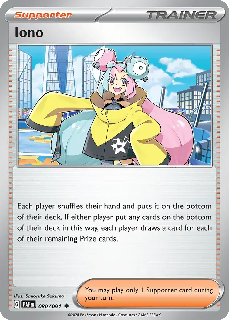 Iono Paldean Fates 80
