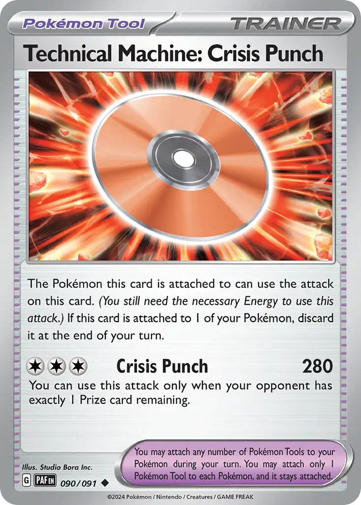 Technical Machine: Crisis Punch Paldean Fates 90