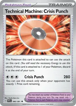 Technical Machine: Crisis Punch Paldean Fates