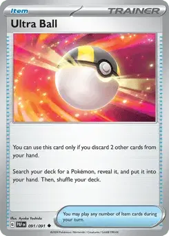 Ultra Ball Paldean Fates