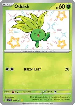 Oddish Paldean Fates
