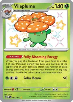 Vileplume Paldean Fates