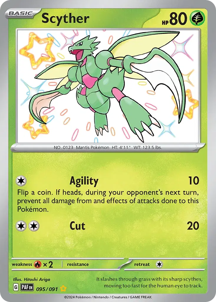 Scyther Paldean Fates 95