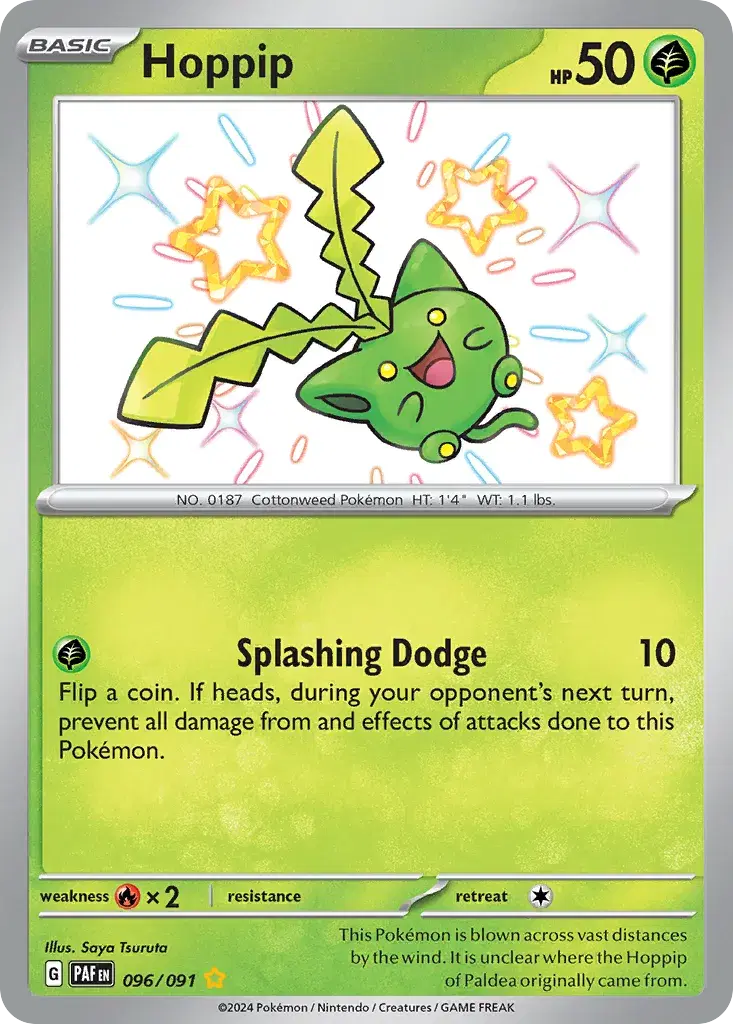 Hoppip Paldean Fates 96