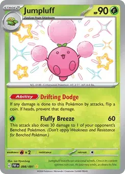 Jumpluff Paldean Fates