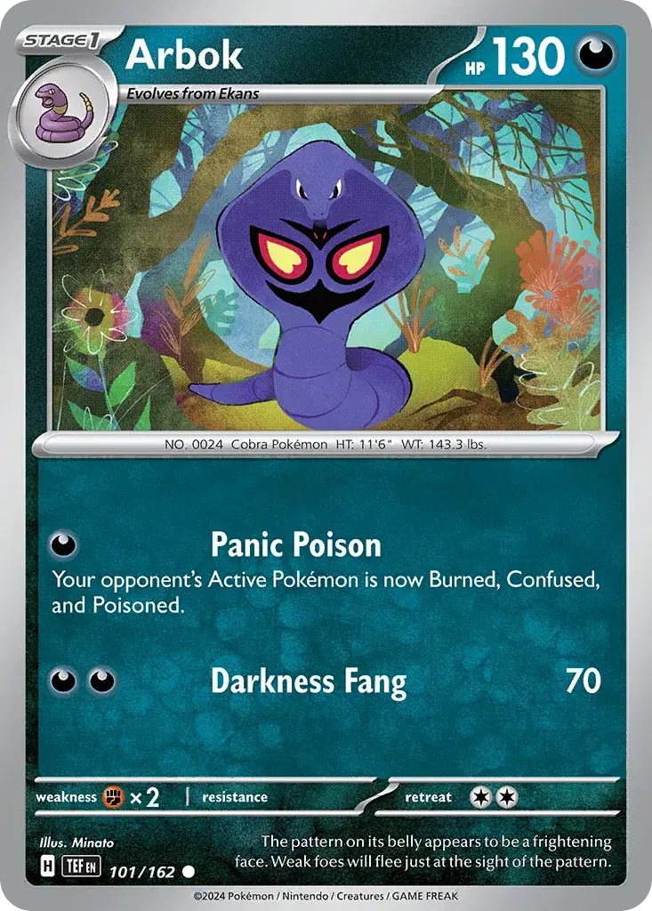 Arbok Temporal Forces 101