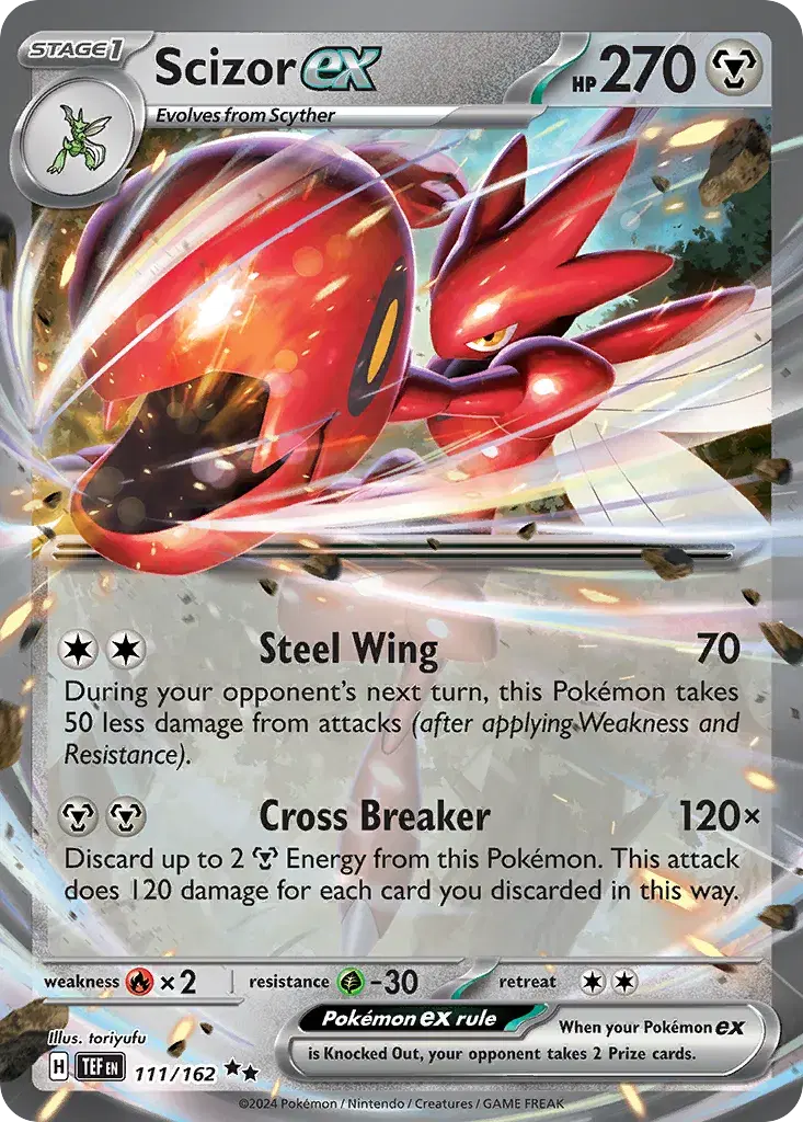 Scizor ex Temporal Forces 111