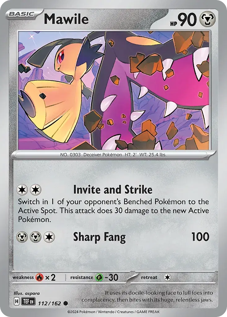 Mawile Temporal Forces 112